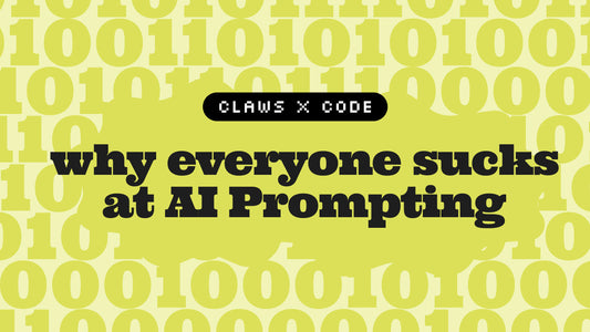 Why Everyone Sucks at AI Prompting