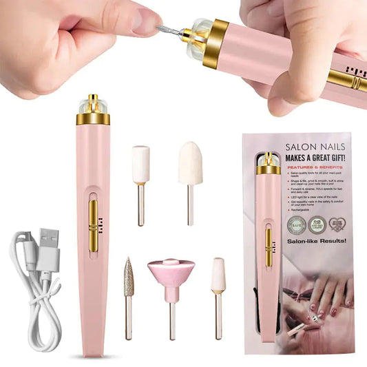 Pro Nail Tech USB Drill • Long Nail Perfection