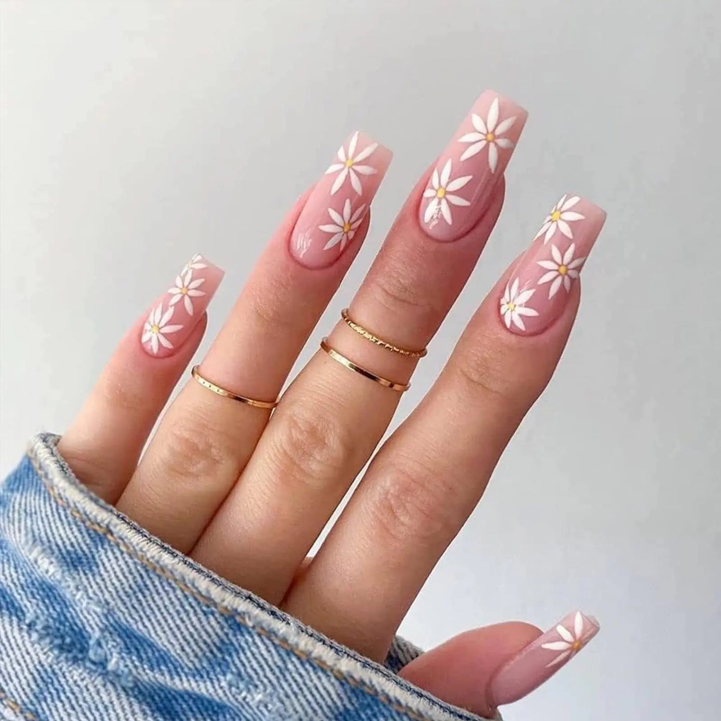 6 Pack Medium Almond Nails