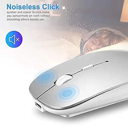 Ultra-Slim Bluetooth Mouse • Long Nail Friendly