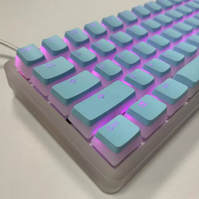 Pudding Keycaps Set • RGB Dream