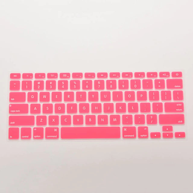 Candy Color Keyboard Cover • MacBook Protection