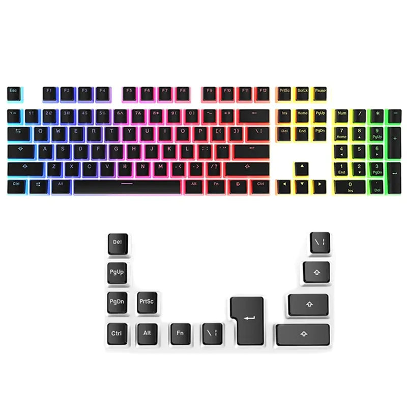 Pudding Keycaps Set • RGB Dream