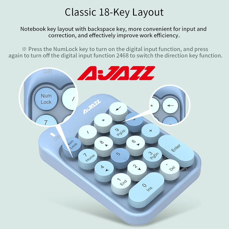 Retro Chic Numpad • Bluetooth Edition