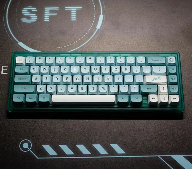 Blue Iceberg Mechanical Keyboard • Frost Edition