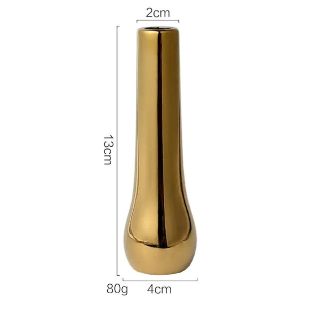 Gold Plated Mini Vase • Tech Luxe Edition