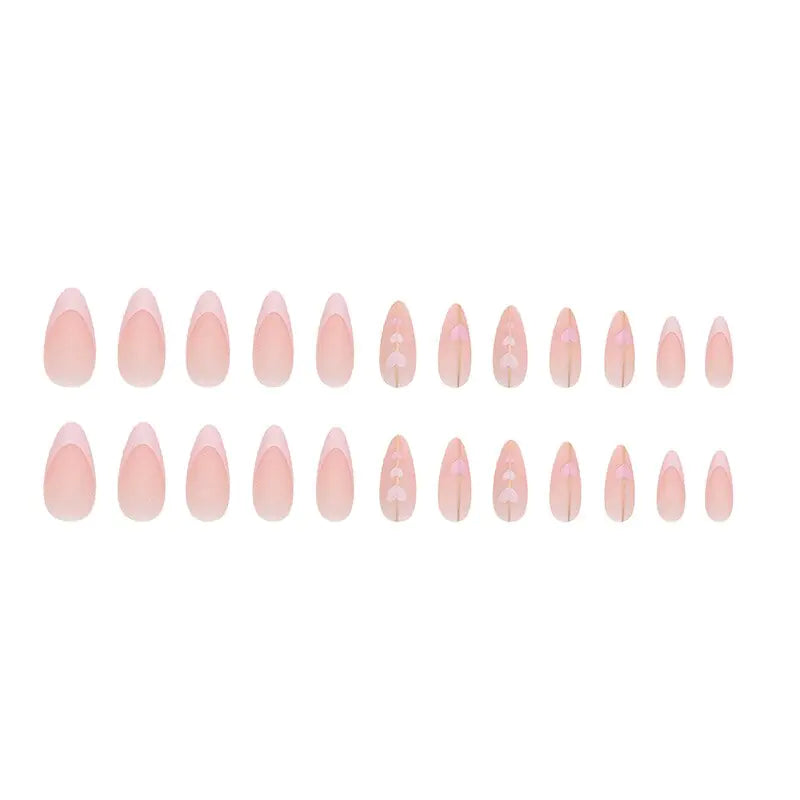 Tech Girl Press-Ons • Almond Nude Collection