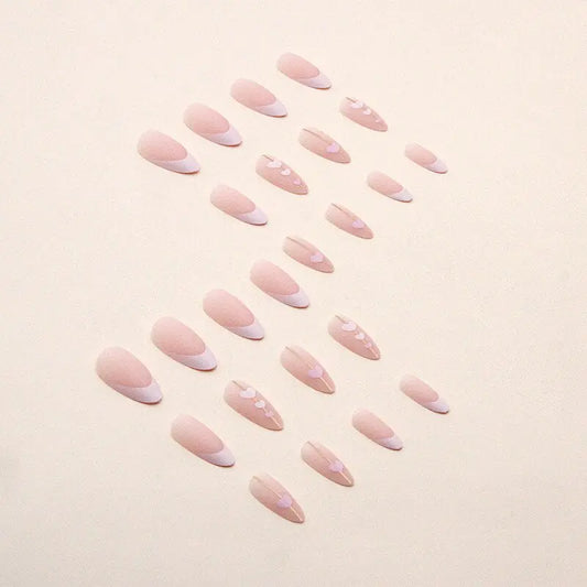 Tech Girl Press-Ons • Almond Nude Collection