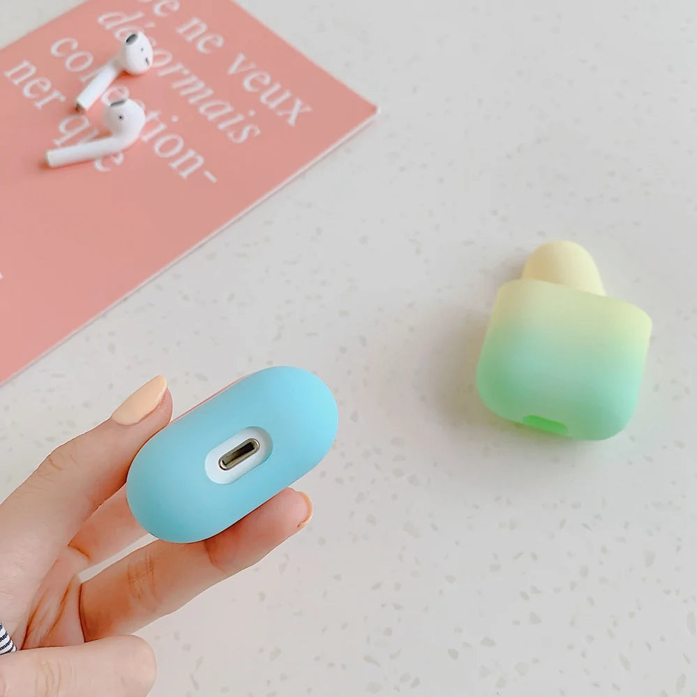 Rainbow Gradient AirPods Case • Iridescent Protection