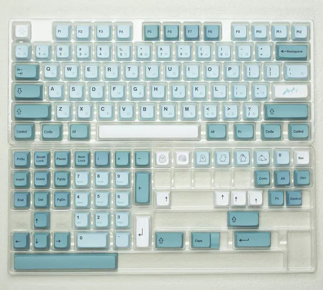 Blue Iceberg Mechanical Keyboard • Frost Edition