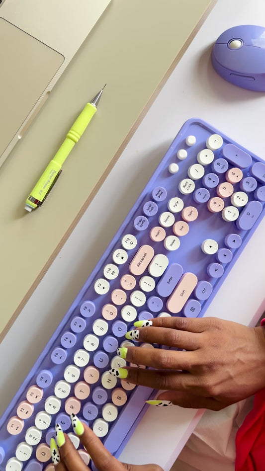 Candy Color Keyboard Set • Pastel Dream