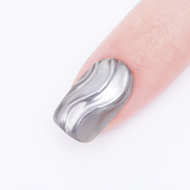 Chrome Pigment Nail Powder • Metallic Magic