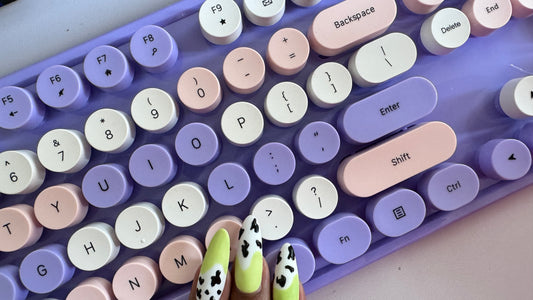 Clickity clack. Typing #asmr