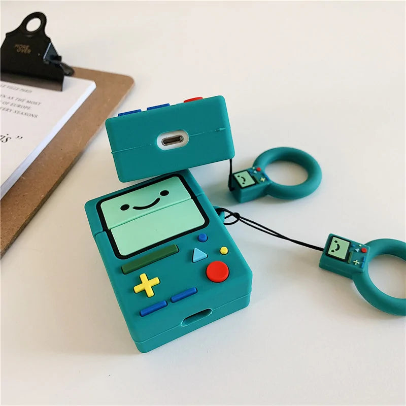 AirPod 2 Case 3D Adventure Time Game Machine