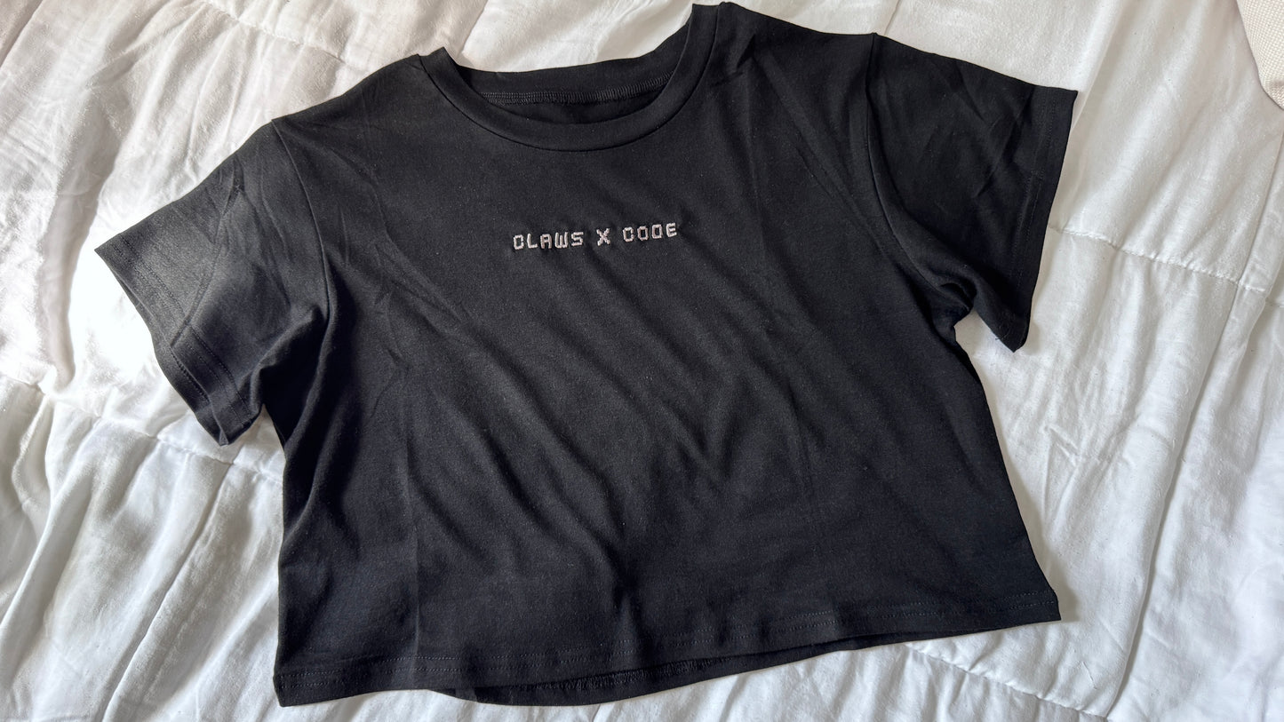 Claws x Code Cropped Tee