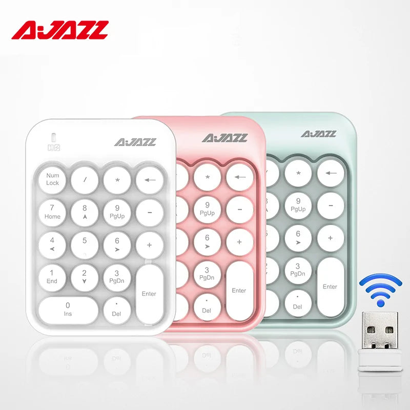 Retro Chic Numerical Keypad x Bluetooth Receiver