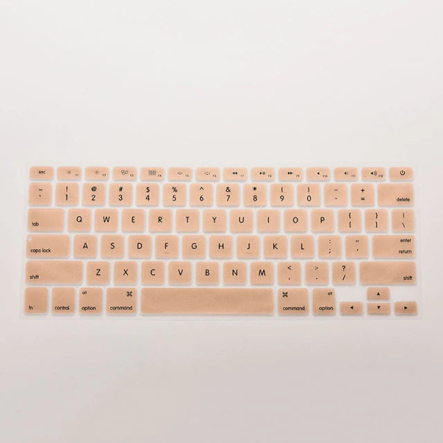 Candy Color Silicone Keyboard Cover for Macbook Pro