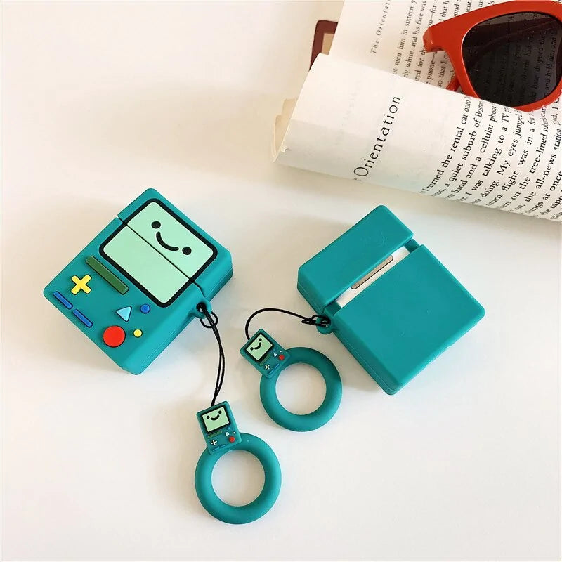 AirPod 2 Case 3D Adventure Time Game Machine