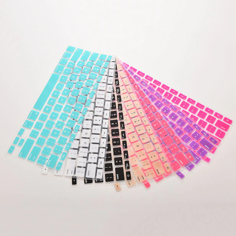 Candy Color Silicone Keyboard Cover for Macbook Pro