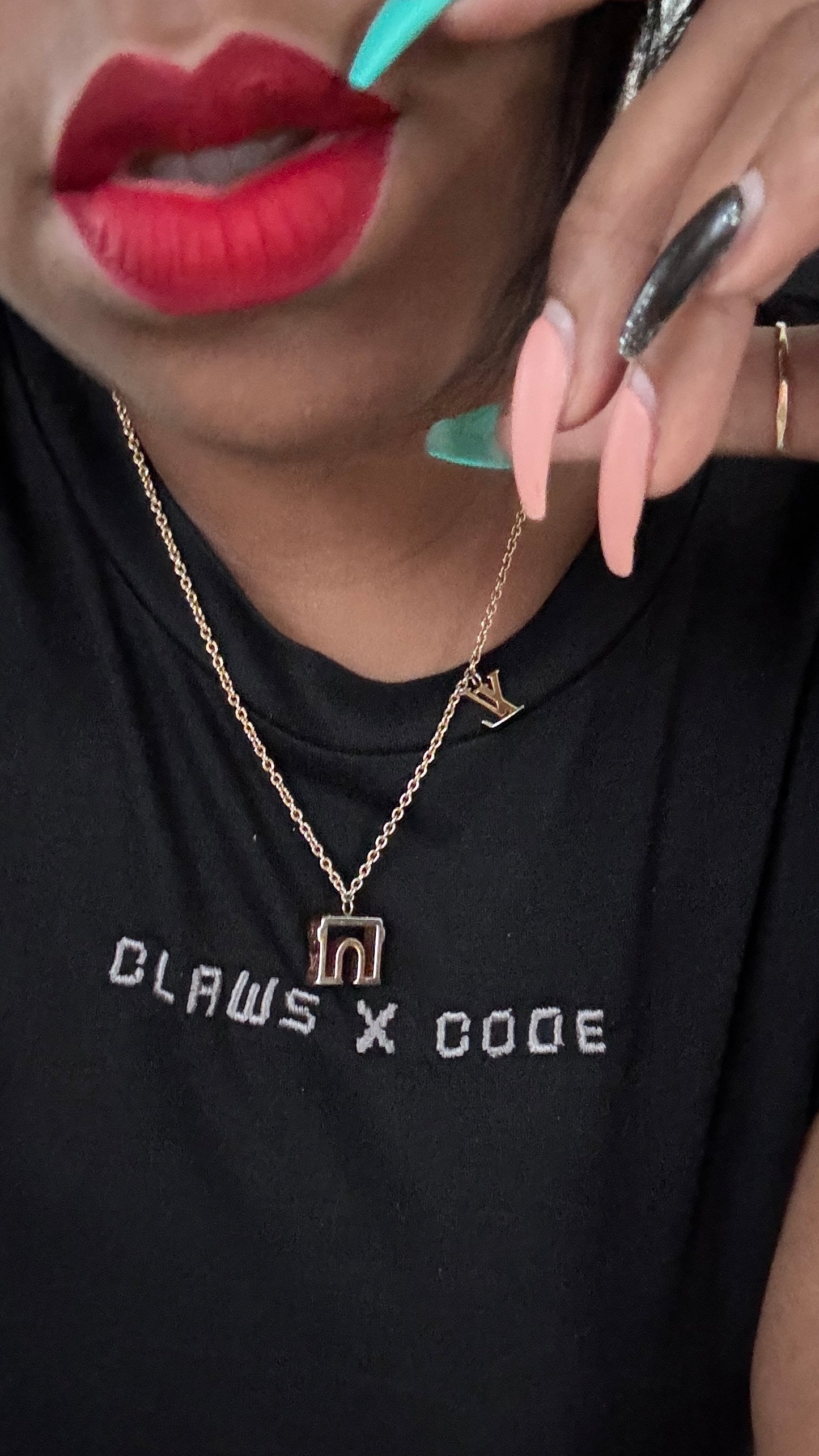 Claws x Code Cropped Tee