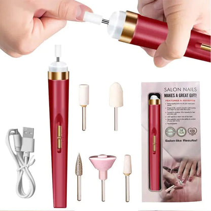 Pro Nail Tech USB Drill • Long Nail Perfection
