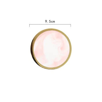 Marble Hex Coaster • Luxe Tech Protection