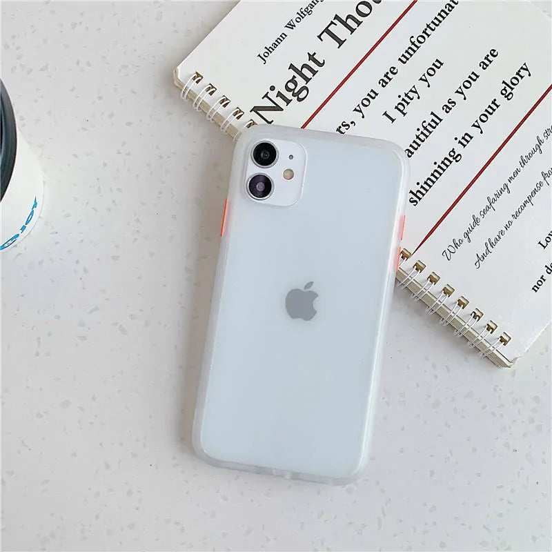 Matte Bumper Phone Case For iPhone