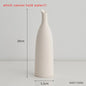 Nordic Ceramic Vase • Modern Minimalist