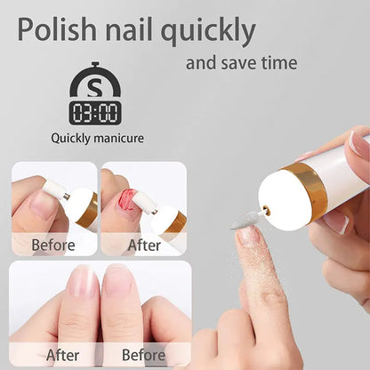 Pro Nail Tech USB Drill • Long Nail Perfection
