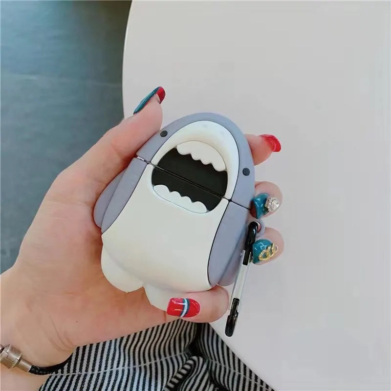 3D Cartoon Silicone Cases for Apple Airpods 1 & 2