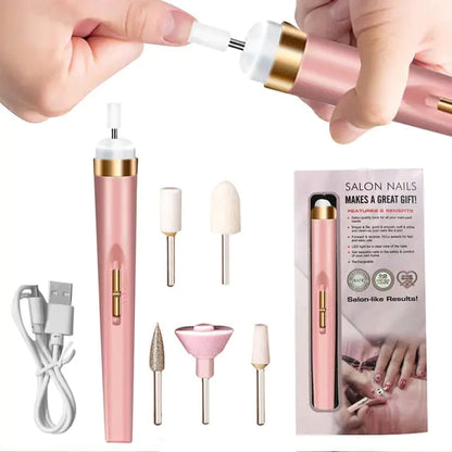 Pro Nail Tech USB Drill • Long Nail Perfection
