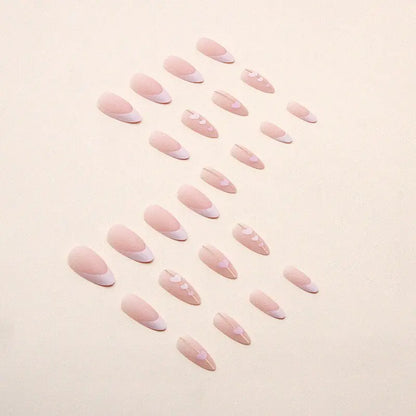 Tech Girl Press-Ons • Almond Nude Collection