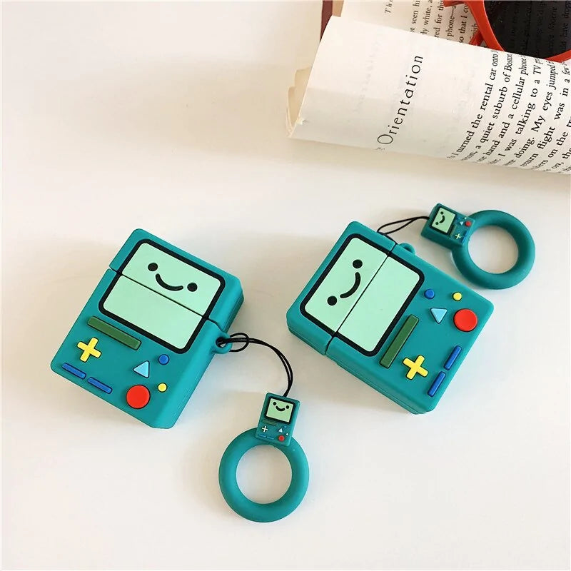 AirPod 2 Case 3D Adventure Time Game Machine