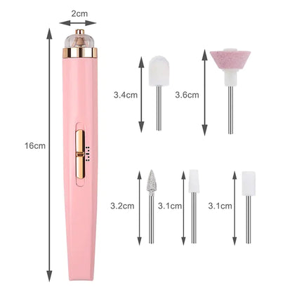 Pro Nail Tech USB Drill • Long Nail Perfection