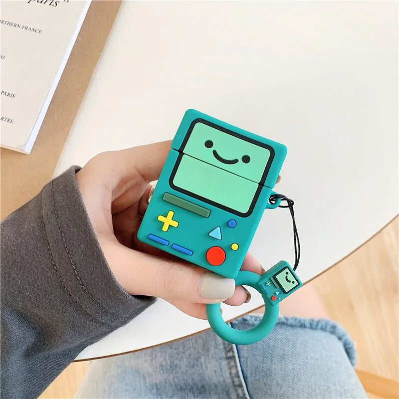 AirPod 2 Case 3D Adventure Time Game Machine