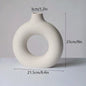 Ceramic Round Vase • Minimal Series