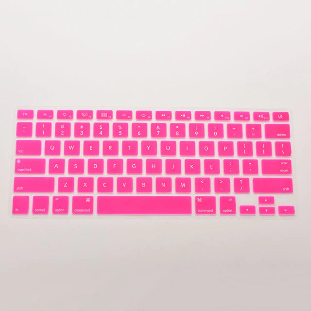 Candy Color Silicone Keyboard Cover for Macbook Pro