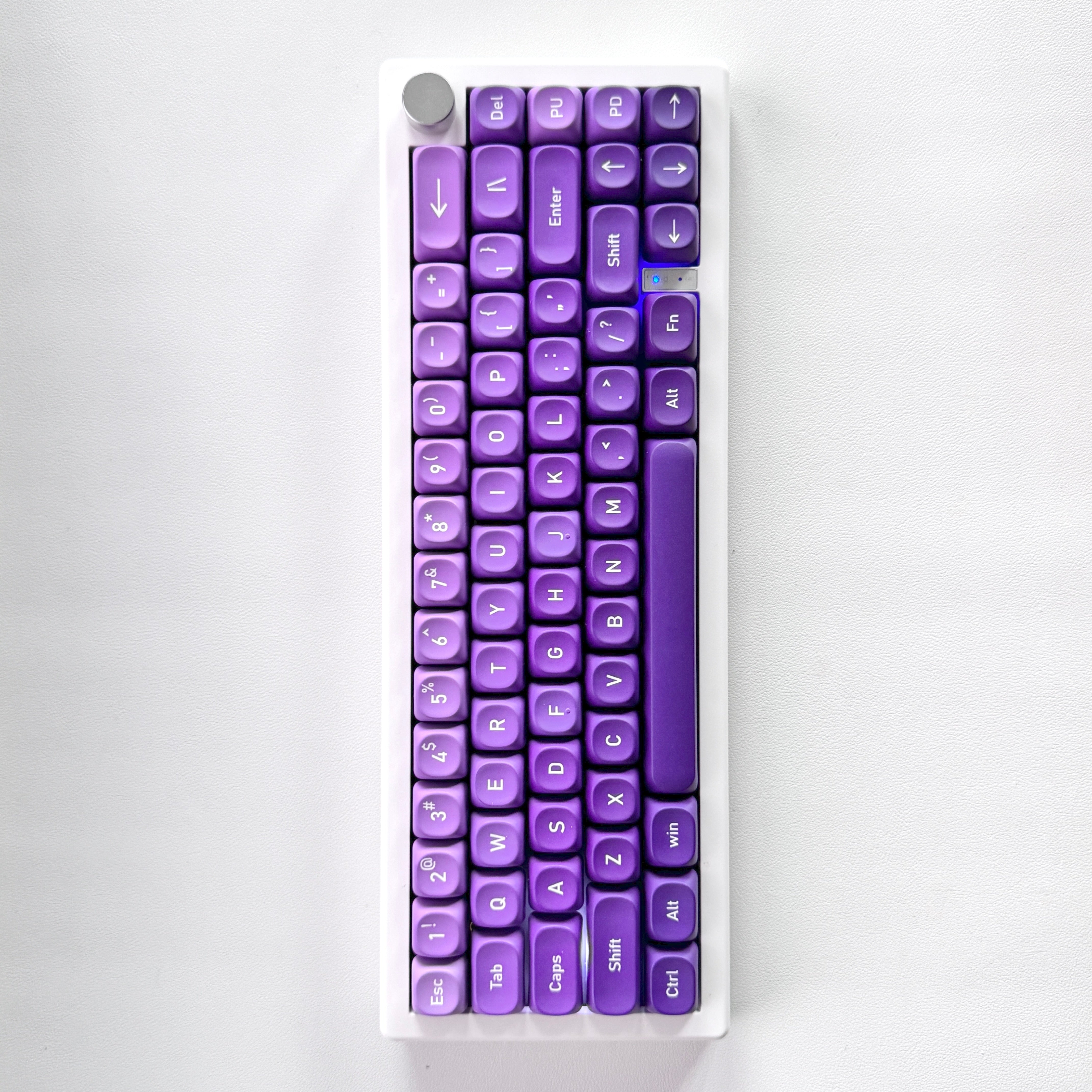 The Ultra Violet • Purple Gradient Keyboard • Claws x Code