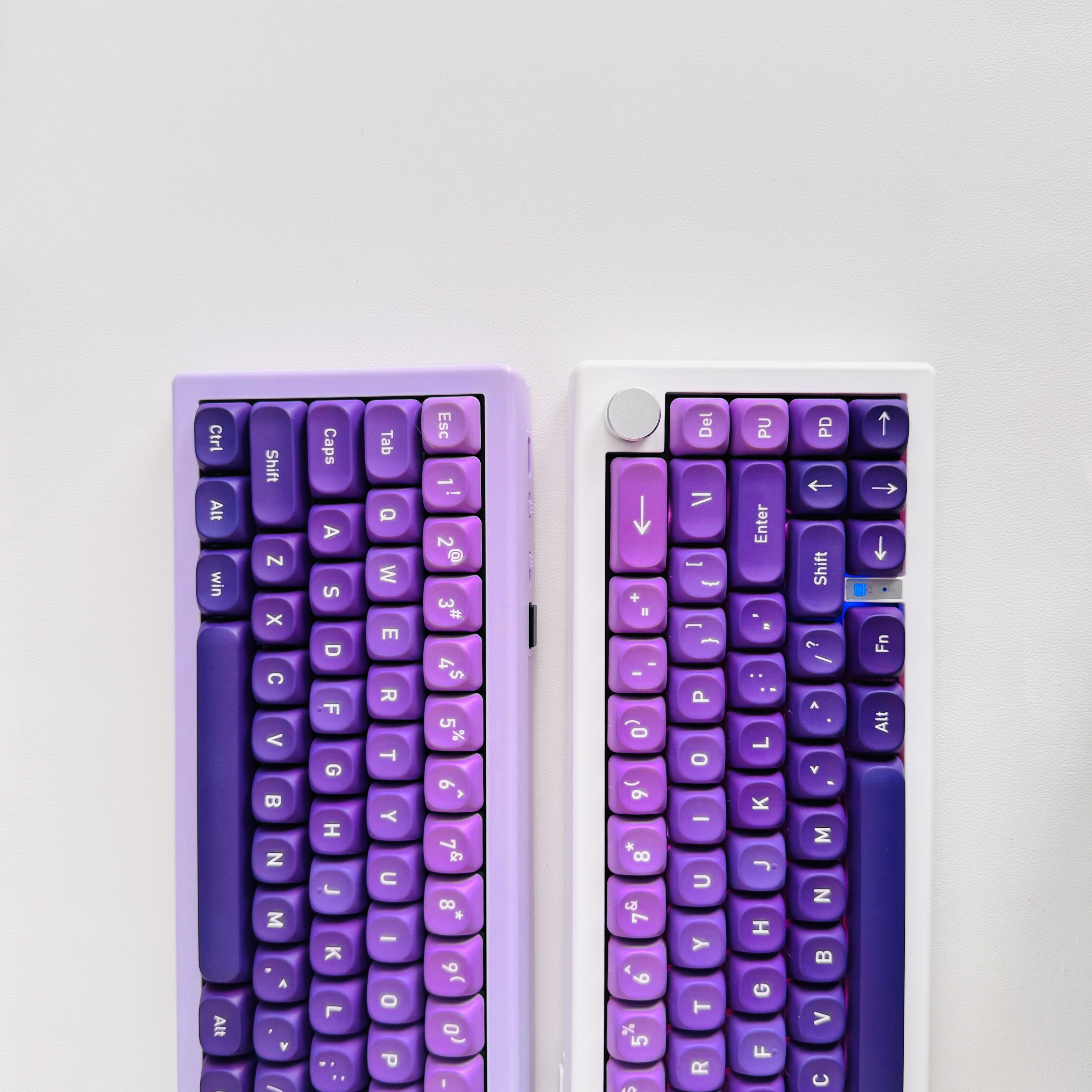 The Ultra Violet • Purple Gradient Keyboard • Claws x Code