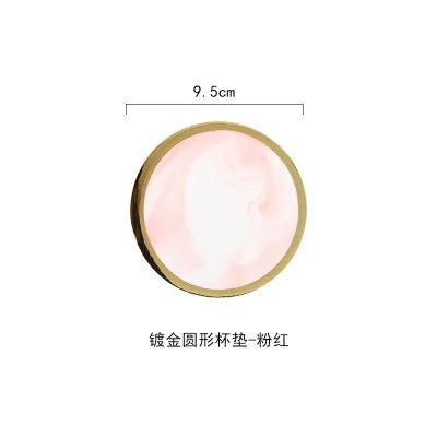 Marble Hex Coaster • Luxe Tech Protection