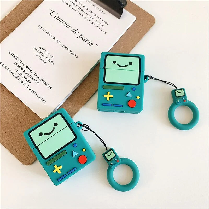 AirPod 2 Case 3D Adventure Time Game Machine