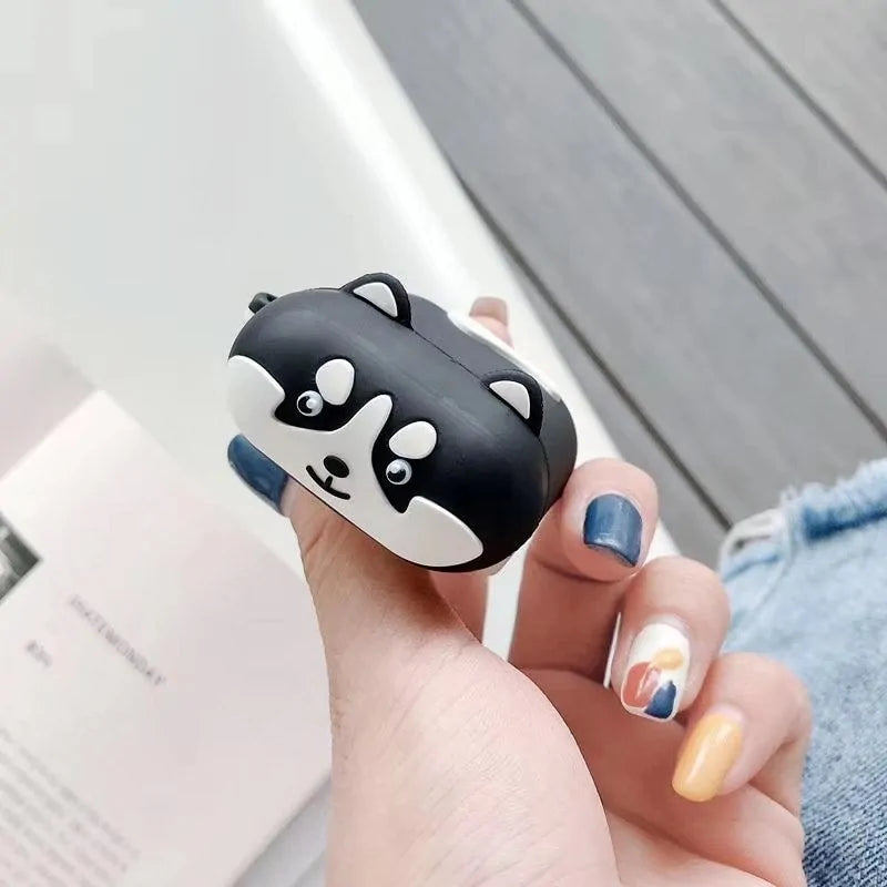 3D Cartoon Silicone Cases for Apple Airpods 1 & 2